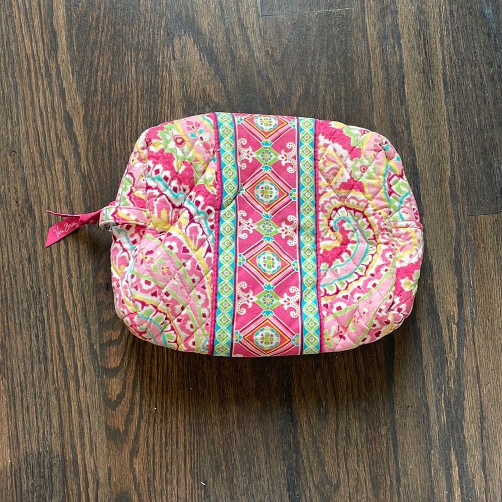 Vera Bradley Quilted Makeup Bag